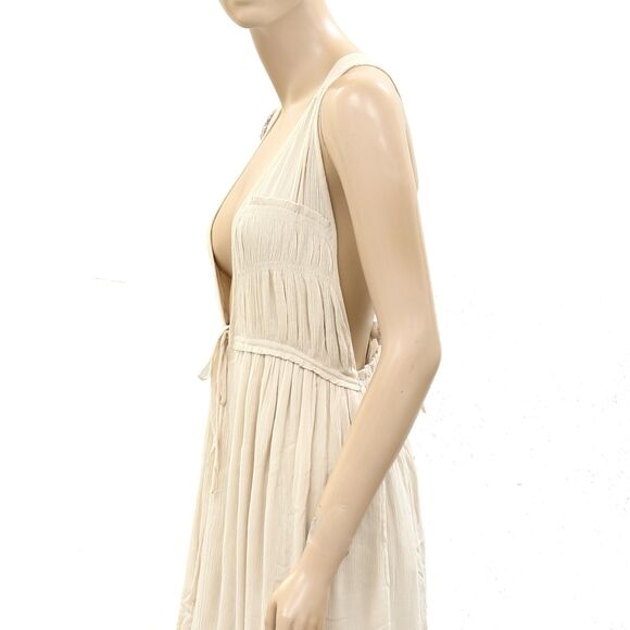 Free People Free-Est Showstopper Midi Dress Billowy Asymmetrical XS NWT 278351 - Picture 7 of 10